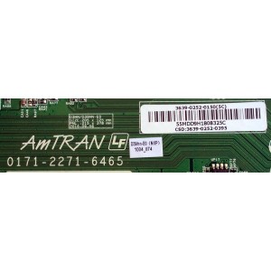 MAIN FUENTE (COMBO) PARA TV VIZIO / NUMERO DE PARTE 3639-0252-0150 / 0171-2271-6465 / 3639-0252-0395 / MODELO D39HN-E0 LAUAVLCS